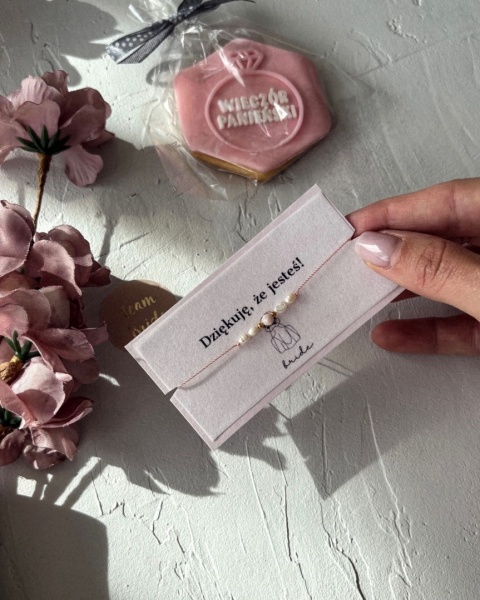 Bransoletka Team Bride | perły | 4 sztk