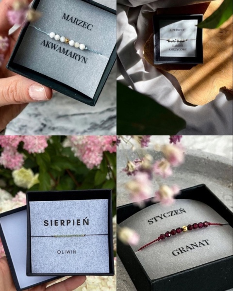 Bransoletki urodzeniowe | 4 sztk