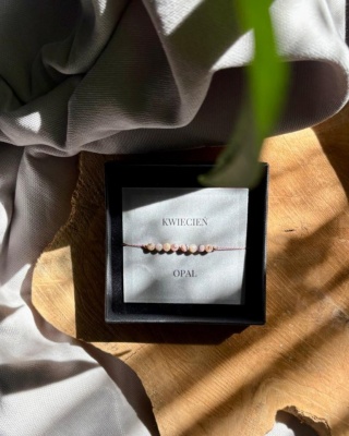 Bransoletka urodzeniowa | kwiecień