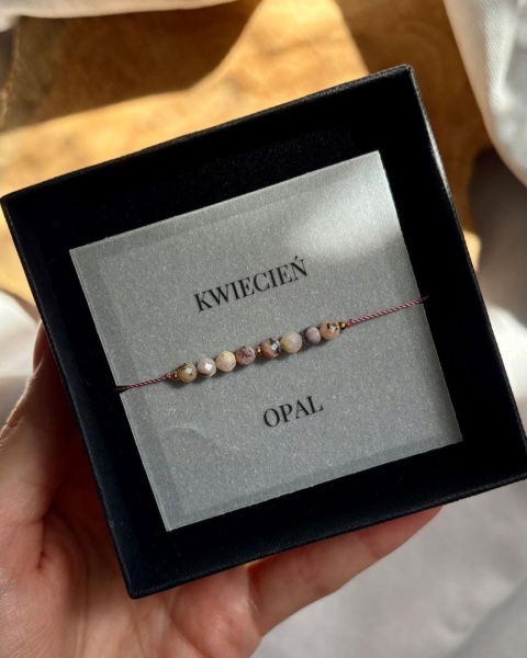 Bransoletka urodzeniowa | kwiecień