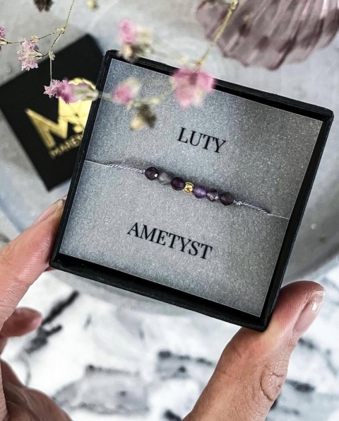 Bransoletka urodzeniowa | luty