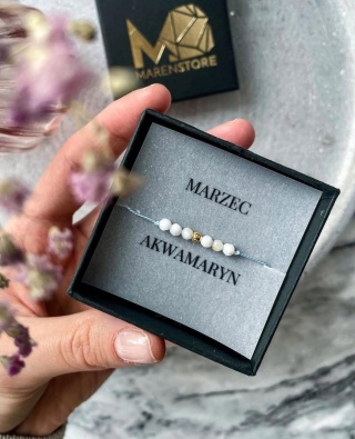 Bransoletka urodzeniowa | marzec