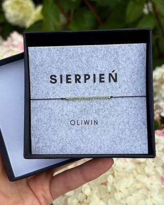 Bransoletka urodzeniowa | sierpień