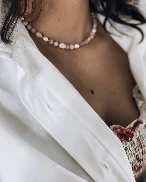 Choker Kunzyt Classic